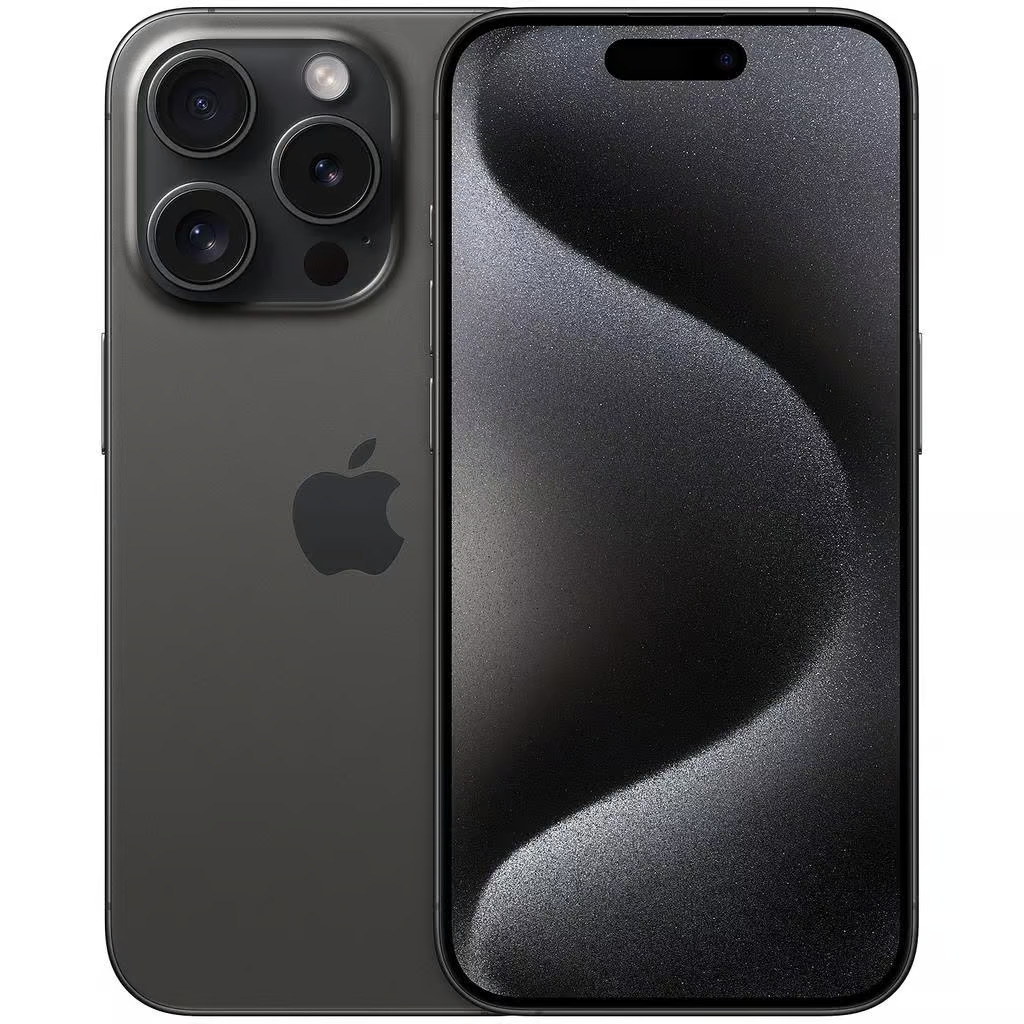 245e5764-e159-4527-8c95-2388189fa473-1_5033077a-ab7f-4762-a30d-cda17e6f8657 iPhone 15 Pro 128GB - Black Titanium - Unlocked - Image 1