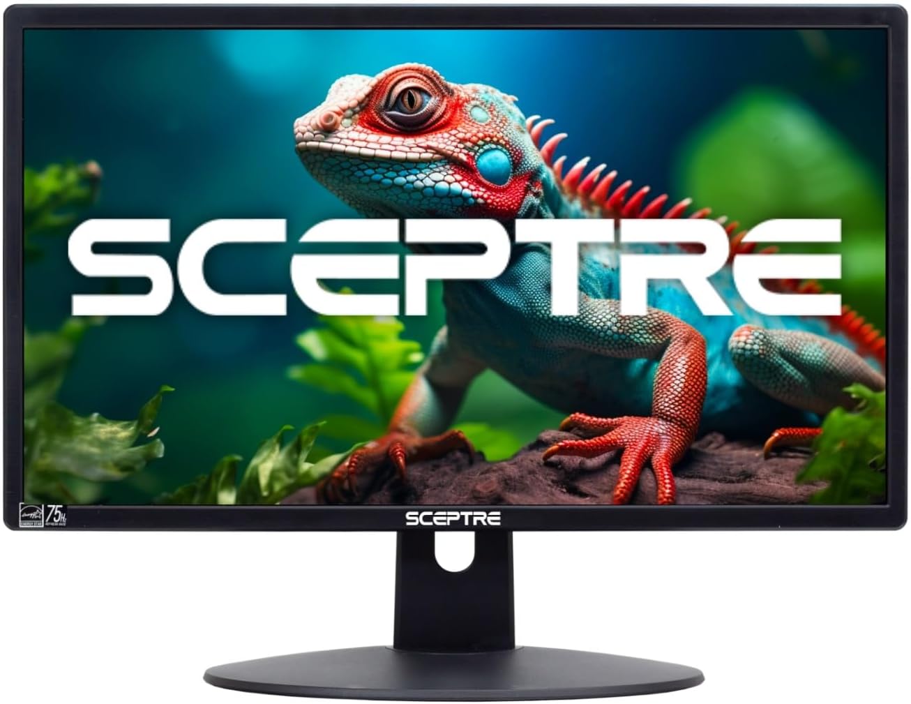 61oepG5Y2FL._AC_SL1313_ Sceptre 20" 1600x900 75Hz Ultra Thin LED Monitor 2x HDMI VGA Built-in Speakers, Machine Black Wide Viewing Angle 170° (Horizontal) / 160° (Vertical) - Image 1