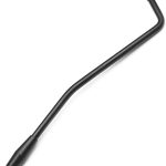 6 MM Thread Tremolo Arm Electric Guitar Tremolo Arm Thread Metal Single Tremolo Arm Whammy Bar with Tip for Stratocaster Electric Guitar Tremolo System (Black)