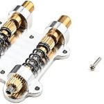 Guitar Double Tremolo Bridge Stabilizer,Guitar Tremolo Stopper Stabilizing Device Kit For Electric Guitar