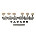 Vintage LP Guitar Machine Heads with Cream Handle Nickel Tuner for 6 String Guitars Kulson Style Metal